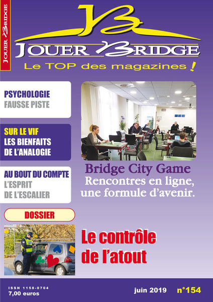 Numéro 154 Jouer Bridge - Le contrôle à l'atout