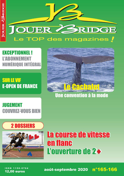 Numéro 165 -166 Jouer Bridge - 2K FM et le flanc à SA