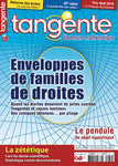 Numéro 187 Tangente magazine - Enveloppes de familles de droites