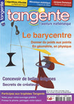 Numéro 201 Tangente magazine - Le barycentre