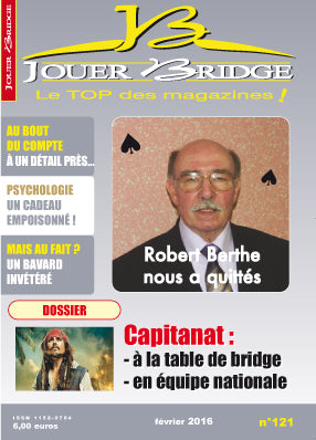 Numéro 121 Jouer Bridge -  Capitanat