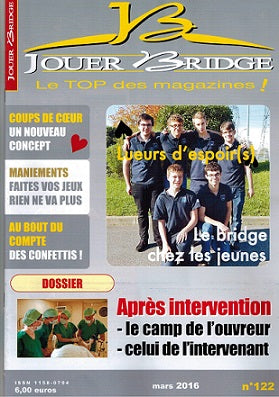 Numéro 122 Jouer Bridge -  Après intervention