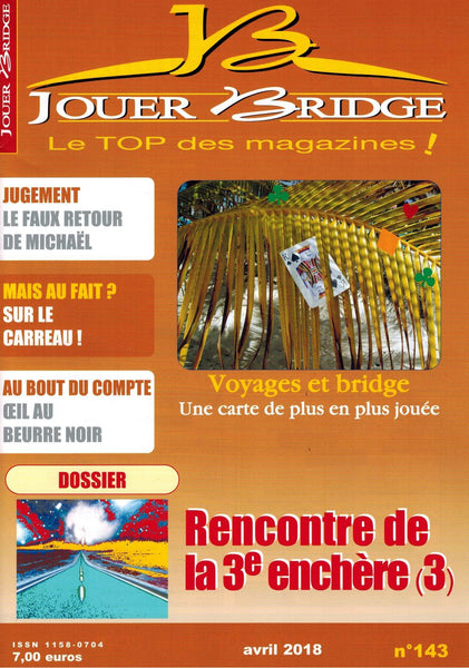 Numéro 143 Jouer Bridge -  Voyage et bridge