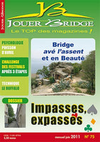 Numéro 75 Jouer Bridge - Impasses, expasses