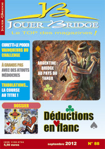 Numéro 88 Jouer Bridge -  Déductions en flanc