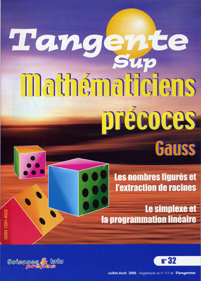 Tangente Sup 32 - Mathématiciens précoces