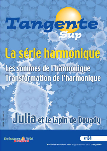 Tangente Sup 34 - La série harmonique