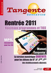 Numéro 17 Tangente éducation - Spécial rentrée 2011