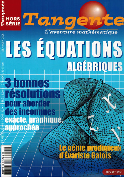 Thématique 22 - Équations algébriques