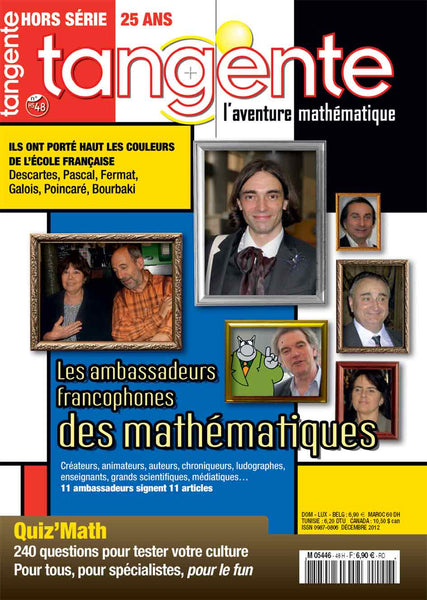 Thématique 48 - Les ambassadeurs francophones des mathématiques