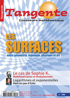 Numéro 109 Tangente magazine - Les surfaces