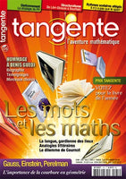 Numéro 135 Tangente magazine - Les mots et les maths