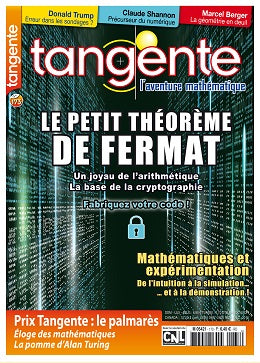 Numéro 173 Tangente magazine - Le petit théorème de Fermat