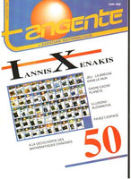 Numéro 50 Tangente magazine - Iannis Xenakis