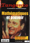 Numéro 81 Tangente magazine - Mathématiques et pouvoir