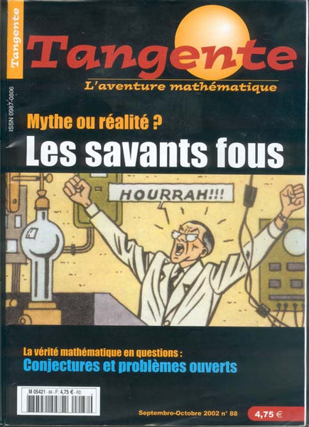 Numéro 88 Tangente magazine - Les savants fous