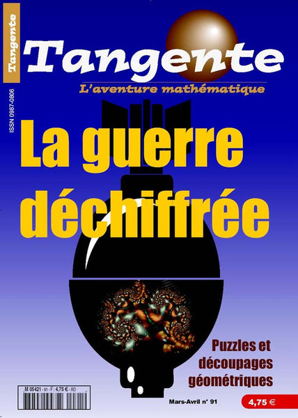 Numéro 91 Tangente magazine - La guerre déchiffrée